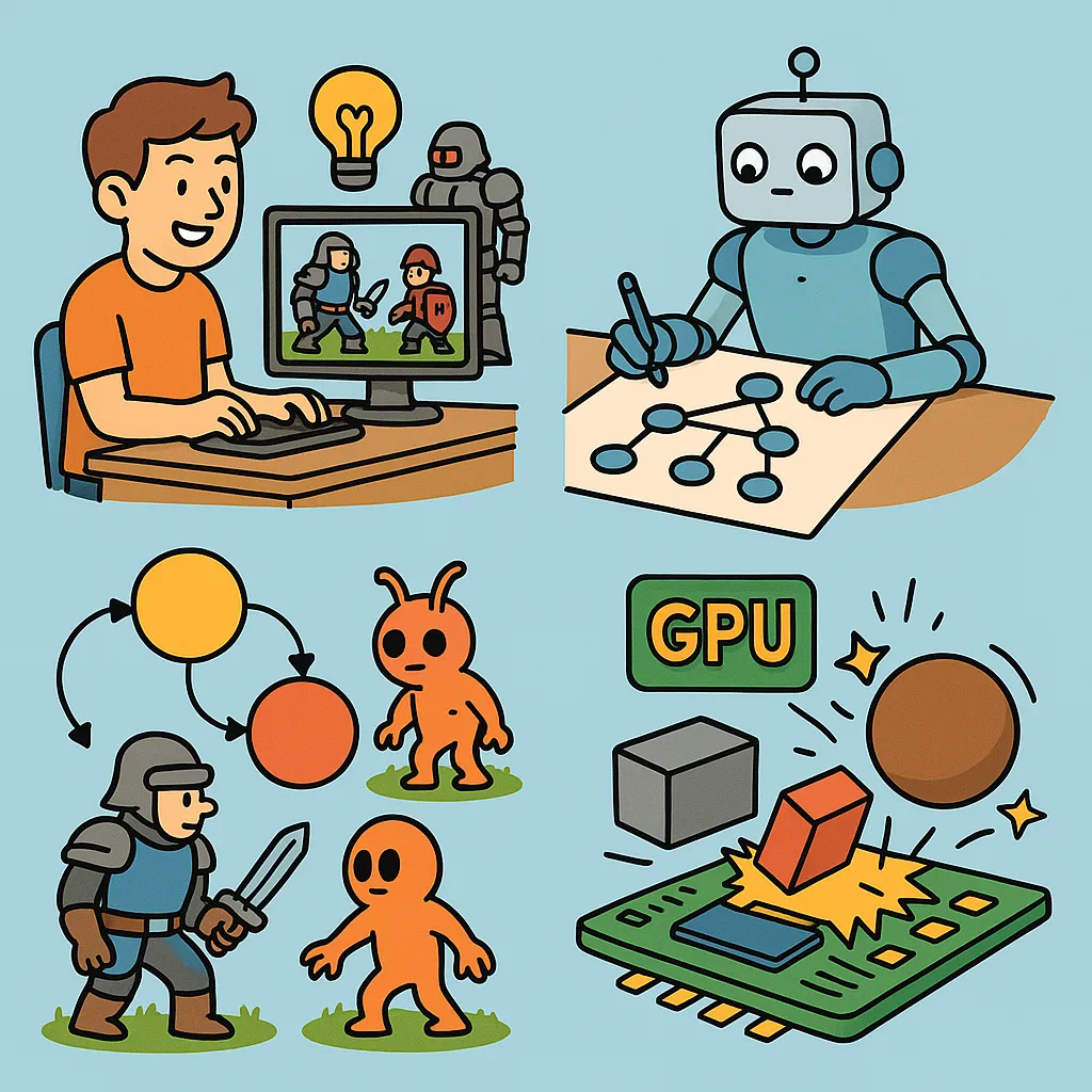 게임 AI의 행동 트리와 상태 기계